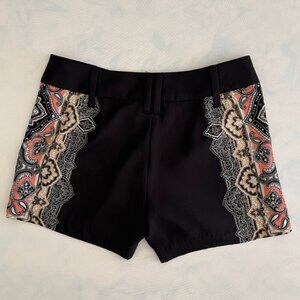 Cache Vintage Bandana Print Mini Shorts